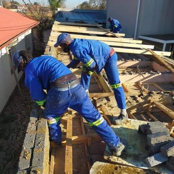 BUILD ROOF UP FOR REPLACEMENT  2
